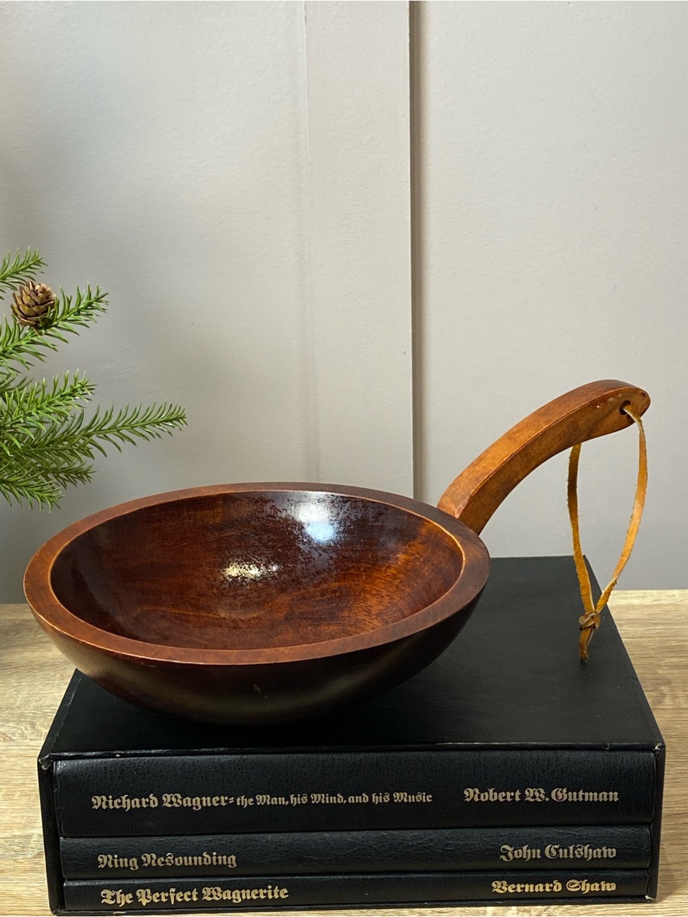 Mid Century Canadian Maple Wood Baribocraft Serving Snack Bowl Handcrafted